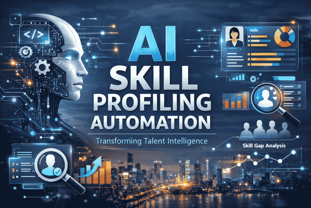 Intelligent AI Skills showing natural language processing and computer vision capabilities